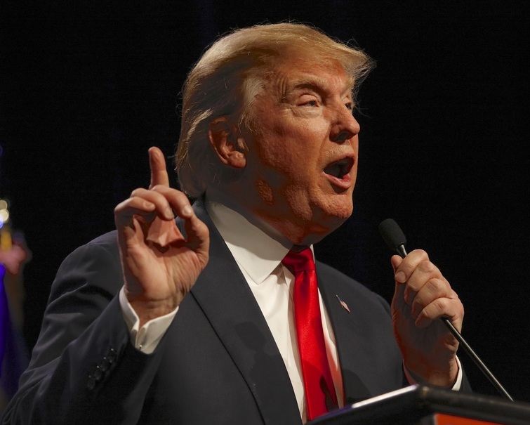 Mr Trump’s election the “only way to stop the trade catastrophe”, according to the President-elect. PIC: Joseph Sohm