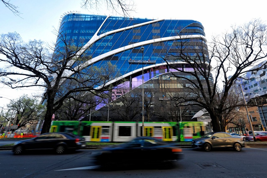 Opening mid-2016: Victoria’s new cancer centre on Royal Parade, Parkville, will rank among the world’s top research and treatment facilities. PIC: VCCC