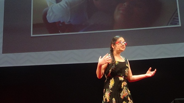 “No one can stop you if you have a strong desire to do something.” Muskan Devta urges her audience to dream at last year’s TED talks in Auckland.